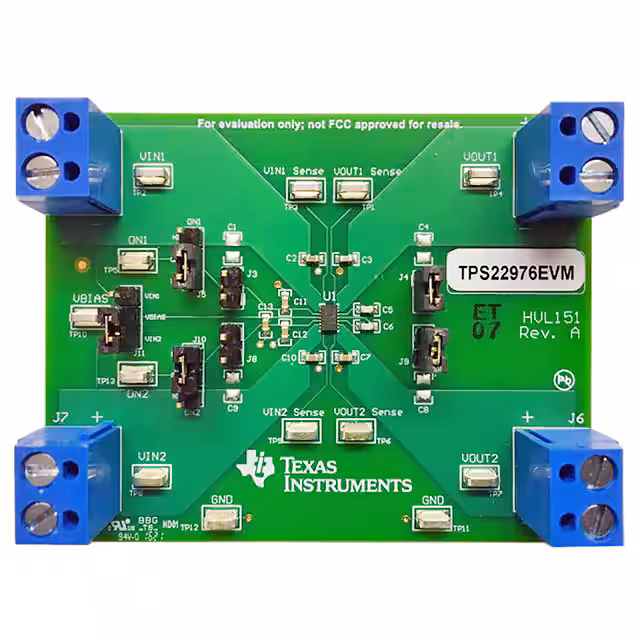 TPS22976EVM Texas Instruments  Cartes et kits d'évaluation et de démonstration